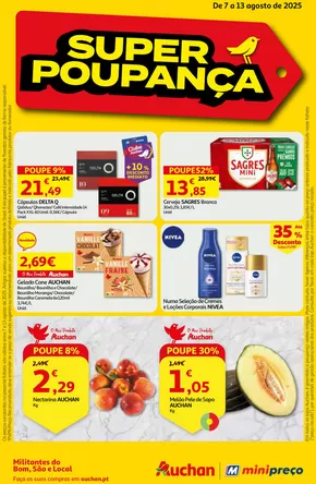 Catálogo My Auchan em Parchal | Super Poupança | 2025-08-07T00:00:00.000Z - 2025-08-13T00:00:00.000Z