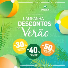 Catálogo Farmácia Sá Bandeira em Fundão | Campanha descontos de Verão | 2025-08-06T00:00:00.000Z - 2025-08-31T00:00:00.000Z