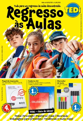 Catálogo Tedi em Parchal | Regresso às Aulas | 2025-08-08T00:00:00.000Z - 2025-08-16T00:00:00.000Z