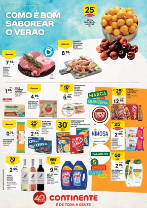 Catálogo Continente | Açores: Como é bom saborear o verão | 2025-08-11T00:00:00.000Z - 2025-08-20T00:00:00.000Z