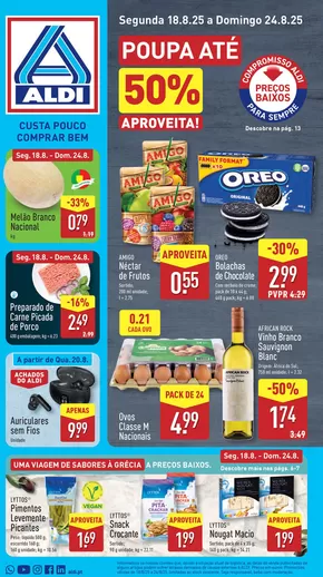 Catálogo Aldi | Folheto Aldi | 2025-08-18T00:00:00.000Z - 2025-08-24T00:00:00.000Z