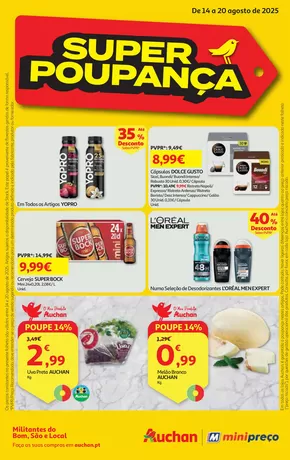 Catálogo My Auchan | Super Poupança | 2025-08-14T00:00:00.000Z - 2025-08-20T00:00:00.000Z