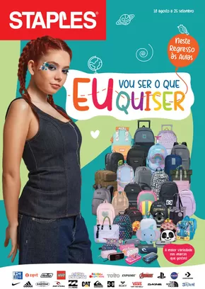 Catálogo Staples | Folheto Regresso às Aulas | 2025-08-18T00:00:00.000Z - 2025-09-25T00:00:00.000Z
