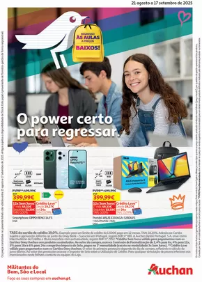 Catálogo Auchan em Aveiro | Tecno Escolar | 2025-08-21T00:00:00.000Z - 2025-09-17T00:00:00.000Z