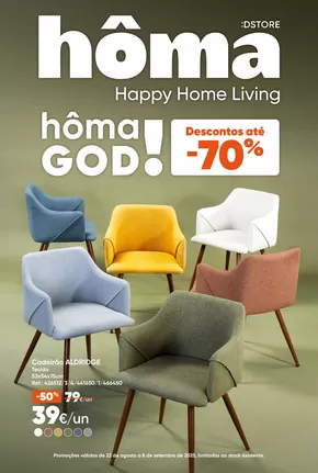 Catálogo hôma | Folheto hôma | 2025-08-22T00:00:00.000Z - 2025-09-08T00:00:00.000Z