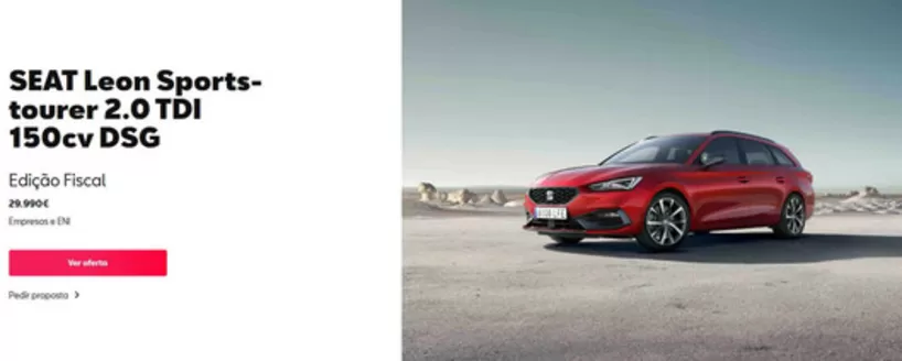 Catálogo Seat | SEAT Leon Sportstourer 2.0 TDI 150cv DSG | 2025-08-21T00:00:00.000Z - 2025-12-31T00:00:00.000Z