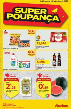 Catálogo Auchan Supermercado em Aveiro | Super Poupança | 2025-08-28T00:00:00.000Z - 2025-09-03T00:00:00.000Z