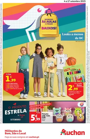 Catálogo Auchan | Regresso às Aulas a preços baixos! | 2025-09-04T00:00:00.000Z - 2025-09-17T00:00:00.000Z