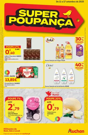 Catálogo Auchan Supermercado | Super Poupança | 2025-09-11T00:00:00.000Z - 2025-09-17T00:00:00.000Z