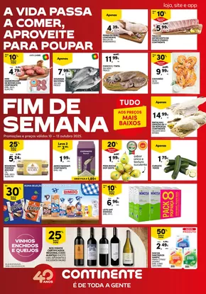 Catálogo Continente Bom dia | Folheto Fim de Semanal | 2025-10-10T00:00:00.000Z - 2025-10-13T00:00:00.000Z