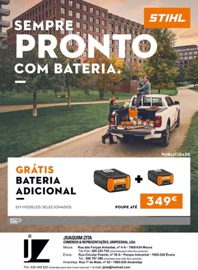 Catálogo STIHL | Sempre pronto com bateria - Joaquim Zita | 2025-11-01T00:00:00.000Z - 2026-01-16T00:00:00.000Z