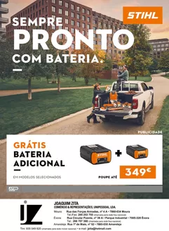 Catálogo STIHL | Sempre pronto com bateria - Joaquim Zita | 2025-11-01T00:00:00.000Z - 2025-12-31T00:00:00.000Z