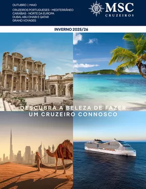 Catálogo MSC Cruzeiros | CRUZEIROS DE INVERNO | 2025-11-03T00:00:00.000Z - 2026-05-31T00:00:00.000Z