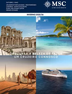Catálogo MSC Cruzeiros | CRUZEIROS DE INVERNO | 2025-11-03T00:00:00.000Z - 2026-05-31T00:00:00.000Z