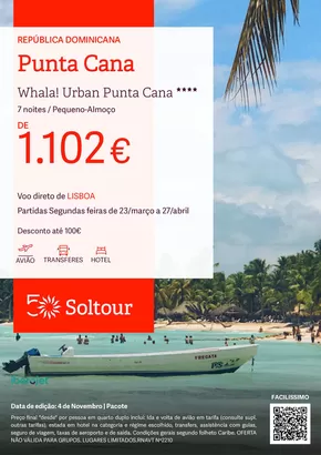 Catálogo Soltour | Folheto Soltour | 2025-11-04T00:00:00.000Z - 2026-03-20T00:00:00.000Z