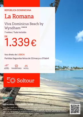 Catálogo Soltour | Punta Cana, La Romana - Punta Cana - La Romana (ou vv) | 2026-03-23T00:00:00.000Z - 2026-04-27T00:00:00.000Z