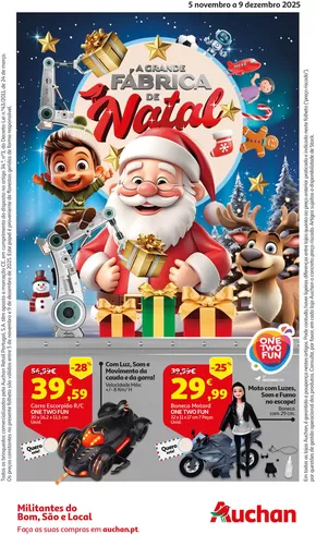 Catálogo Auchan | A grande fábrica de Natal | 2025-11-05T00:00:00.000Z - 2025-12-09T00:00:00.000Z