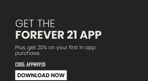 Catálogo Forever 21 em Covilhã | Promoção | 2025-11-04T00:00:00.000Z - 2025-11-17T00:00:00.000Z