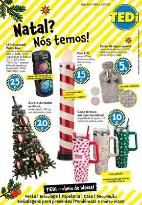 Catálogo Tedi | Natal? Nós temos! | 2025-11-07T00:00:00.000Z - 2025-11-16T00:00:00.000Z