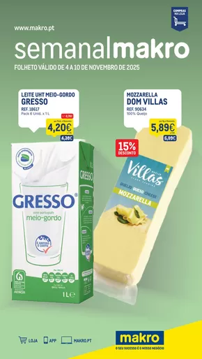 Catálogo Makro em Vila do Conde | Semanal makro 45 | 2025-11-05T00:00:00.000Z - 2025-11-10T00:00:00.000Z