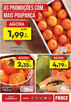 Catálogo Froiz em Vila do Conde | Froiz Promoção da semana | 2025-11-03T00:00:00.000Z - 2025-11-09T00:00:00.000Z