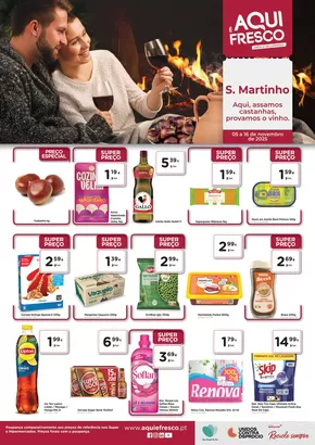 Catálogo Aqui é Fresco em Faro | Folheto São Martinho | 2025-11-05T00:00:00.000Z - 2025-11-16T00:00:00.000Z