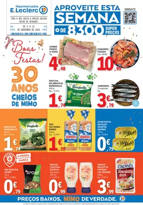 Catálogo E.Leclerc em Vila do Conde | DE 6 A 12 DE NOVEMBRO DE 2025 | 2025-11-06T00:00:00.000Z - 2025-11-12T00:00:00.000Z