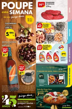 Catálogo Pingo Doce em Vila do Conde | Pechinchas e ofertas atuais | 2025-11-06T00:00:00.000Z - 2025-11-12T00:00:00.000Z