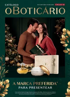 Catálogo O Boticário | Folheto O Boticário | 2025-11-12T00:00:00.000Z - 2025-12-16T00:00:00.000Z