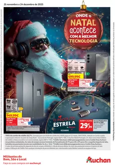 Catálogo Auchan em Almada | Onde o Natal acontece com a melhor tecnologia  | 2025-11-21T00:00:00.000Z - 2025-12-24T00:00:00.000Z