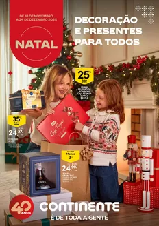 Catálogo Continente | Açores: Presentes e Decoração de Natal | 2025-11-18T00:00:00.000Z - 2025-12-24T00:00:00.000Z