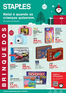 Catálogo Staples | Folheto Brinquedos | 2025-11-27T00:00:00.000Z - 2025-12-24T00:00:00.000Z