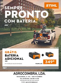 Catálogo Agrocoimbra | Sempre pronto com bateria - Agrocoimbra | 2025-11-24T00:00:00.000Z - 2026-01-10T00:00:00.000Z