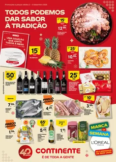 Catálogo Continente | Semanal: Todos podemos dar sabor à tradição | 2025-12-02T00:00:00.000Z - 2025-12-08T00:00:00.000Z