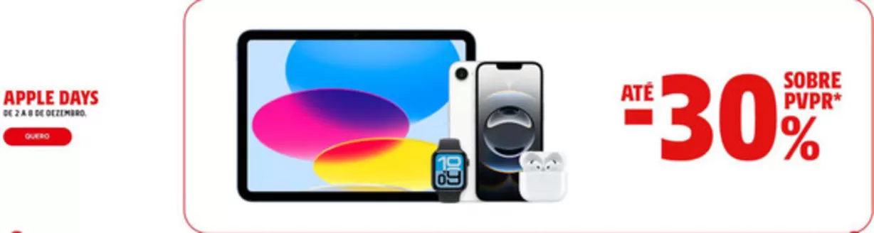 Catálogo Media Markt | Apple Days | 2025-12-03T00:00:00.000Z - 2025-12-08T00:00:00.000Z