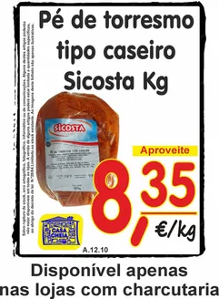 Catálogo Casa Cheia em Fundão | Pe de torresmo tipo caseiro Sicosta | 2025-12-05T00:00:00.000Z - 2025-12-10T00:00:00.000Z