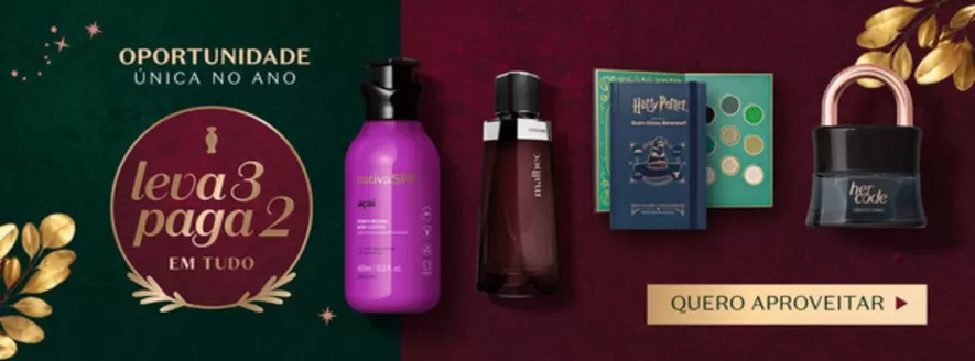 Catálogo O Boticário em Ourém | Leva 3 Paga 2 | 2025-12-05T00:00:00.000Z - 2025-12-08T00:00:00.000Z