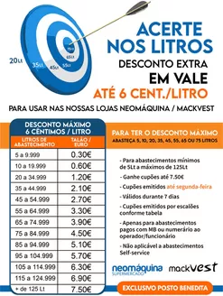 Catálogo Neomáquina em Pombal | Acerte nos Litros! Posto Benedita Ate 8Dez | 2025-12-09T00:00:00.000Z - 2025-12-31T00:00:00.000Z