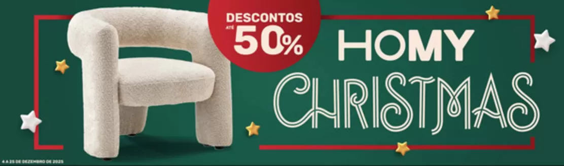 Catálogo HOMYCASA em Senhora da Hora | Descontos Até 50% | 2025-12-10T00:00:00.000Z - 2025-12-25T00:00:00.000Z