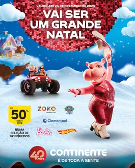 Catálogo Continente em Valongo | Vai Ser Um Grande Natal | 2025-12-11T00:00:00.000Z - 2025-12-24T00:00:00.000Z