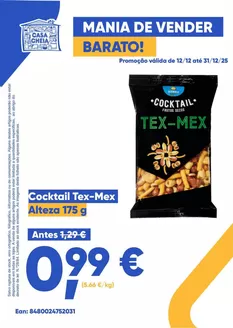 Catálogo Casa Cheia em Porto | Cocktail Tex-Mex | 2025-12-12T00:00:00.000Z - 2025-12-31T00:00:00.000Z