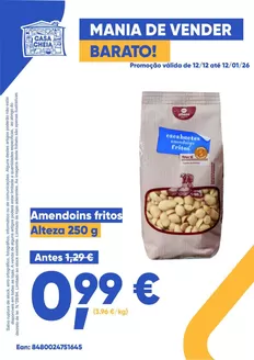 Catálogo Casa Cheia em Porto | Amendoins fritos | 2025-12-12T00:00:00.000Z - 2026-01-26T00:00:00.000Z