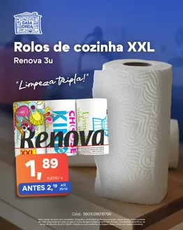 Catálogo Casa Cheia em Porto | Rolos de cozinha XXL | 2025-12-15T00:00:00.000Z - 2025-12-25T00:00:00.000Z