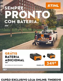 Catálogo STIHL | Sempre pronto com bateria | 2025-10-13T00:00:00.000Z - 2026-01-16T00:00:00.000Z