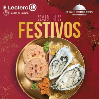 Catálogo E.Leclerc em Caldas da Rainha | Folheto E.Leclerc | 2025-12-16T00:00:00.000Z - 2025-12-31T00:00:00.000Z