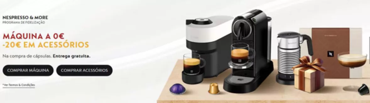Catálogo Nespresso em Chaves | Promoção | 2025-12-19T00:00:00.000Z - 2026-01-01T00:00:00.000Z
