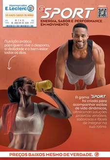 Catálogo E.Leclerc em Olhão | Sport | 2026-01-02T00:00:00.000Z - 2026-01-31T00:00:00.000Z