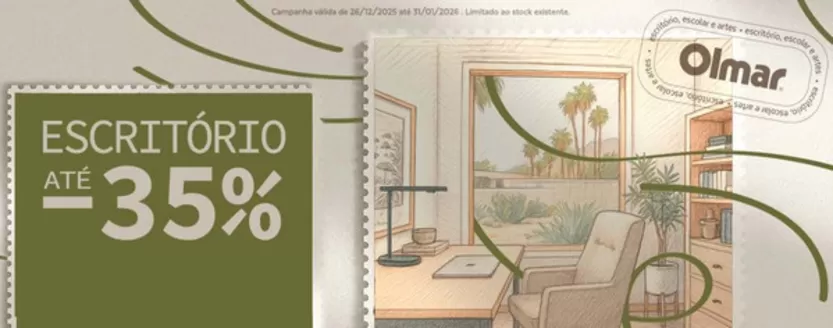 Catálogo Olmar em Coimbra | Até -50% | 2026-01-05T00:00:00.000Z - 2026-01-31T00:00:00.000Z