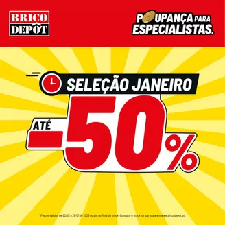 Catálogo Brico Depôt em Aveiro | Até -50% | 2026-01-05T00:00:00.000Z - 2026-01-29T00:00:00.000Z