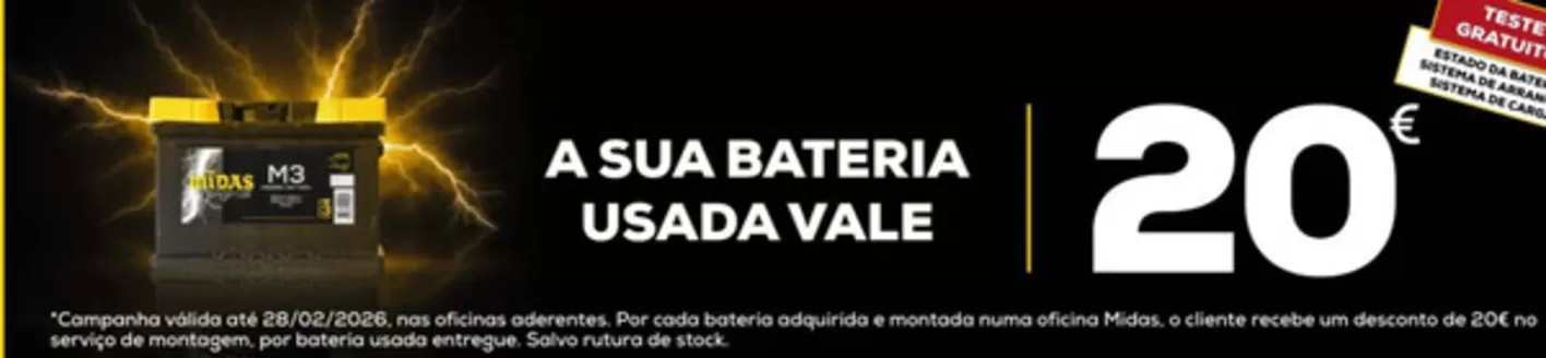 Catálogo Midas em São Mamede de Infesta | Promoções | 2026-01-05T00:00:00.000Z - 2026-02-28T00:00:00.000Z